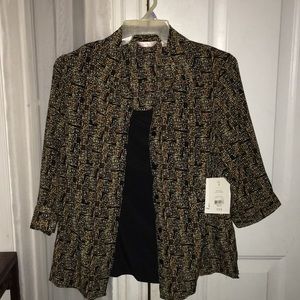 Women’s two piece jacket and shirt